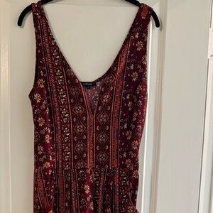 New Long Floral Patterned Jumpsuit